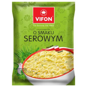 VIFON Zupa błyskawiczna o smaku serowym (Polskie Smaki) 65 g