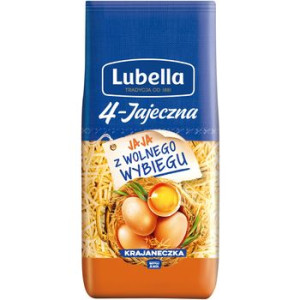 Lubella 4-jajeczna Makaron krajaneczka 200 g