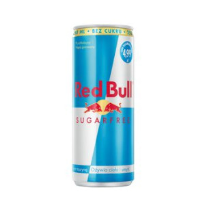 Red Bull Puszka 250ml Sugar Free Pmc