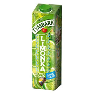 Tymbark Owoce Świata Napój wieloowocowy limonka 1 l