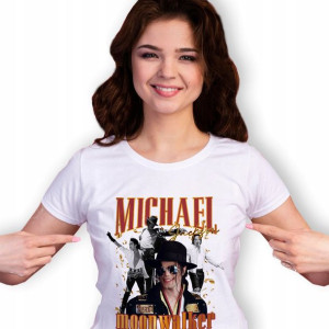Koszulka Damska Moonwalker MICHAEL JACKSON Wzory L