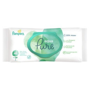Pampers Chusteczki nawilżające Aqua Pure 48 szt