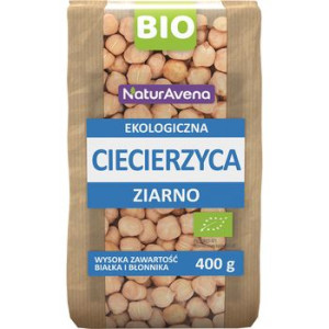 NATURAVENA Ciecierzyca ziarno 400g BIO