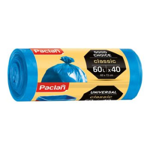 Paclan Classic Worki na śmieci 60L 40 szt