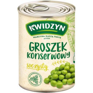 Kwidzyn groszek konserwowy 400g