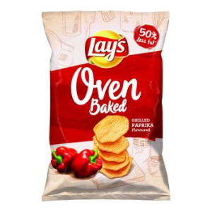 Lays Oven Baked Grilled Paprika 125g