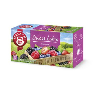 Herbatka owocowa TEEKANNE Świat Owoców Owoce Leśne 20 torebek x 2,50g