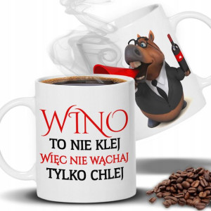 KUBEK 330ml Śmieszny PREZENT MiX Zabawnych WZORÓW