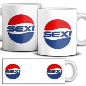 KUBEK 330ml Zabawny Prezent SEXI Wiele WZORÓW