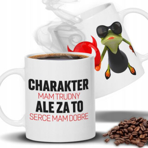 KUBEK Charakter TRUDNY ale SERCE DOBRE MiX WZORÓW