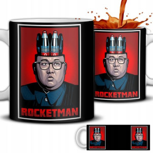 KUBEK KIM DZONG UN Rocketman Wiele Różnych WZORÓW