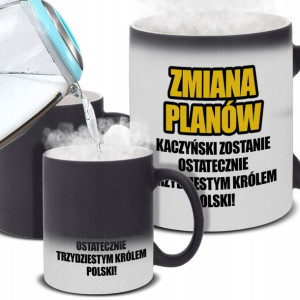 KUBEK Magiczny Król Prezes JAREK Kaczyński Wzory