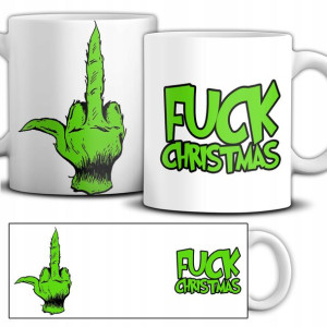 Kubek Prezent Na Święt F*ck Christmas Wiele Wzorów