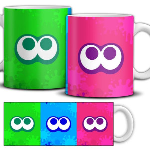 KUBEK Prezent Wiele WZORÓW z gry SPLATOON MiX