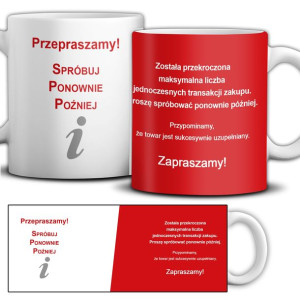 KUBEK Śmieszny PREZENT PGG WĘGIEL Ekogroszek Wzory
