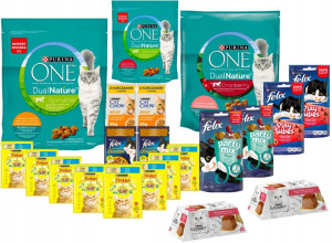 Zestaw Karma Purina ONE FELIX GOURMET dla kota