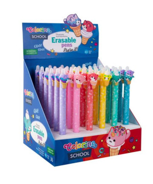 Długopis wymazywalny automatyczny Ice cremam - Colorino p30/36 Cena za 1szt