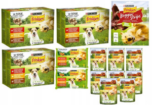 Zestaw Karma Purina FRISKIES dla psa MIX MIĘSNY
