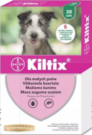 Bayer Kiltix obroża dla małych psów 38 cm