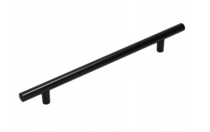 Uchwyt meblowy reling LOFT RE10 czarny mat   L-288/ 368 mm