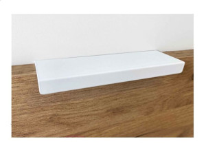 Uchwyt meblowy krawędziowy C9  L-800 mm biały mat