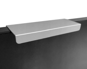 Uchwyt meblowy krawędziowy C9  L-800 mm , Aluminium mat typu VERA