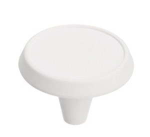 Gałka meblowa  GU09-240, soft touch Biały Mat
