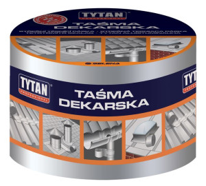 Tytan Taśma Dekarska Aluminium 10cmx10m
