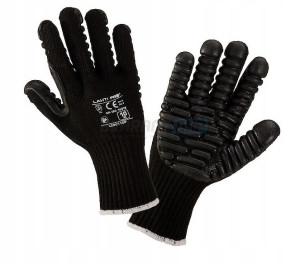 Profix Rękawice Antywibracyjne L290110k,r.10,czarn