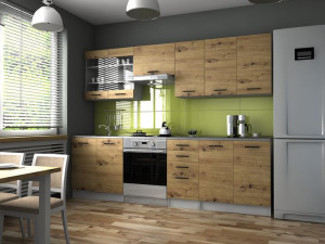 Kuchnia PAMELA 2,6 m dąb artisan szybka wysyłka