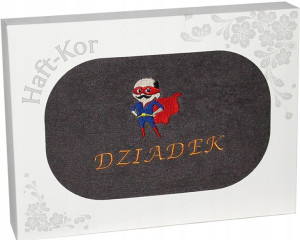 Ręcznik Z Haftem Dzień Dziadka 70x140 Na Prezent