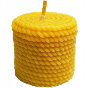 Naturalna Świeczka 100% Z Wosku Pszczelego Świeca