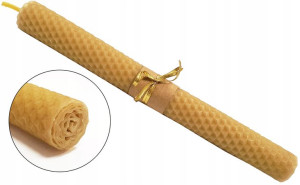 Naturalna Świeczka 100% Z Wosku Pszczelego Świeca