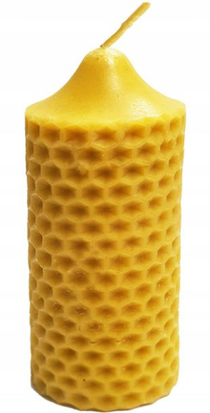 Naturalna Świeczka 100% Z Wosku Pszczelego Świeca