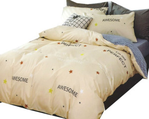 Komplet pościeli 100% Bawełna 4cz. 140x200