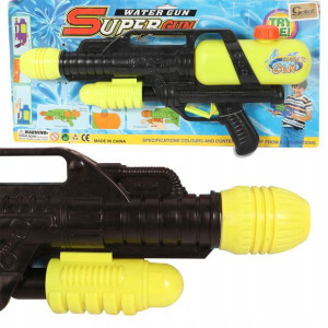 PISTOLET NA WODĘ 47cm CZARNY dziecięcy dyngus