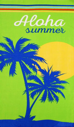 Ręcznik Plażowy 90x170 Kąpielowy Duży Summer Xxl