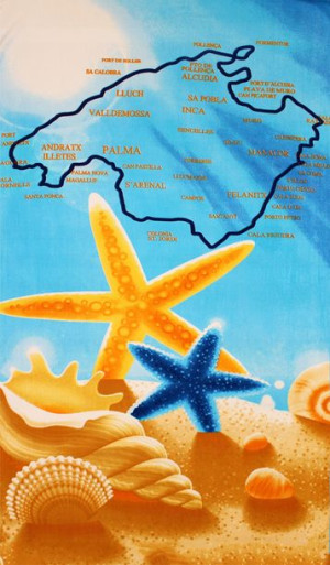 Ręcznik Plażowy 90x170 Kąpielowy Duży Summer Xxl