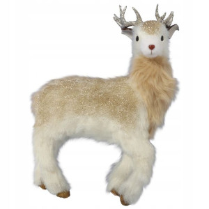 RENIFER JELONEK kremowe futerko 45 cm