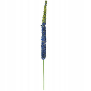 Czosnek Podłużny Kwiat Sztuczny Niebieski 98cm