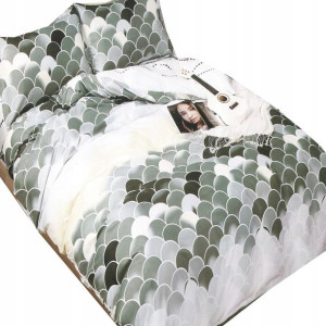 Komplet pościeli 100% Bawełna 3cz. 200x200cm