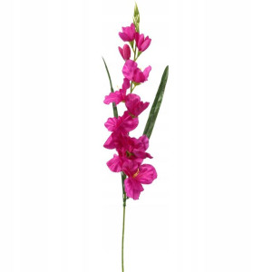 Gałązka gladioli fioletowy KWIATY SZTUCZNE Goliat
