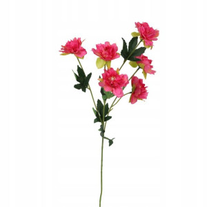 GAŁĄZKA MINI PIWONII RÓŻOWYCH 60cm sztuczne kwiaty