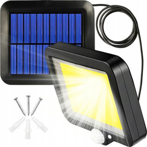 Lampa Solarna Led Z Czujnikiem Ruchu I Zmierzchu