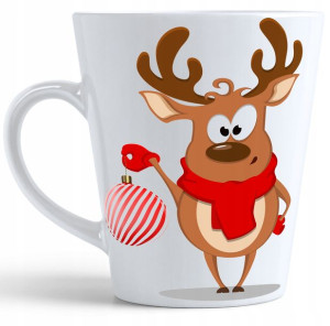 Świąteczny Kubek Latte 330ml Prezent Na Święta