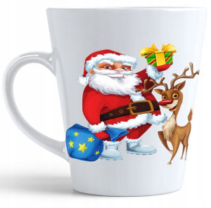 Świąteczny Kubek Latte 330ml Prezent Na Święta