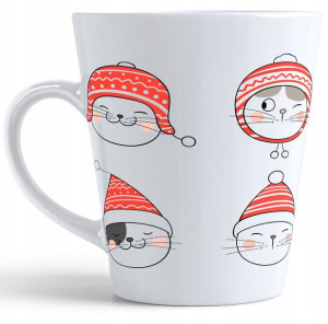 Świąteczny Kubek Latte 330ml Prezent Na Święta