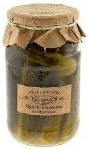 Ogórki Kiszone Królewskie 870g - Luniak