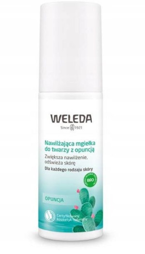 Nawilżająca Mgiełka Do Twarzy Opuncją 100ml Weleda