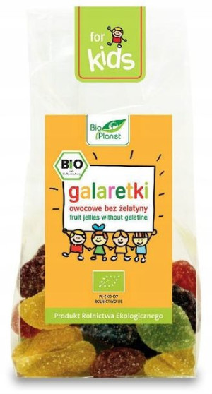Galaretki Owocowe 100g - Bio Planet - EKO